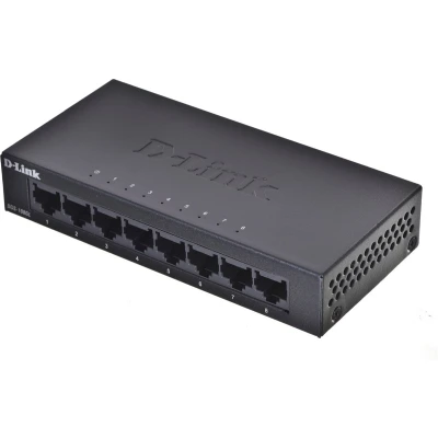 Afbeelding van D Link DGS 108GL/E Netwerk switch 8 poorten 1 GBit/s