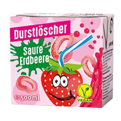 Afbeelding van Dorstlesser Vruchtensap Zure Aardbeien 12x500 ml