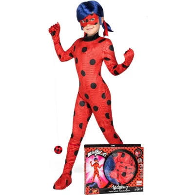 Afbeelding van Kostuums voor Kinderen My Other Me LadyBug (7 Onderdelen) Maat 9 11 jaar