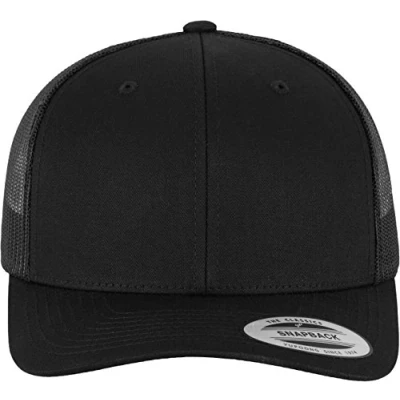 Afbeelding van Flexfit Retro Trucker Pet, Heren, Maat: One Size, Black