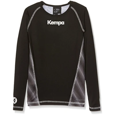 Afbeelding van Kempa Attitude LS Sportshirt performance Maat 128 Unisex zwart