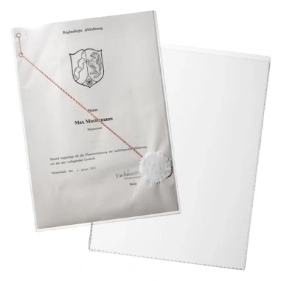 Afbeelding van Durable 213119 beschermhoes voor documenten, formaat A4, 210 x 297 mm, 10 stuks