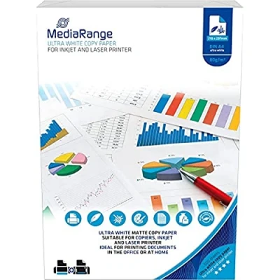 Afbeelding van MediaRange printerpapier DIN A4 Copypaper 80g, 500sheets
