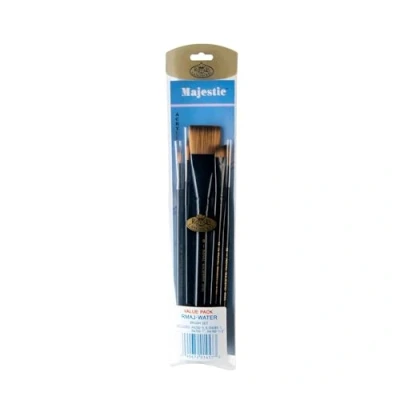 Afbeelding van Royal &amp; Langnickel Majestic Aquarel penseelset, 5 delig