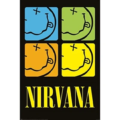 Afbeelding van NIRVANA SMILEY SQUARES
