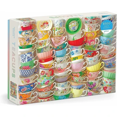 Afbeelding van Puzzle: Teacups 1000 pieces