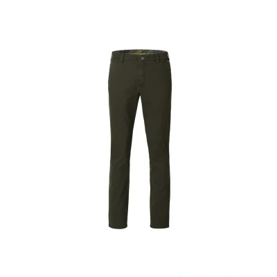 Afbeelding van Meyer Chino, Heren, Maat: 54, Olive