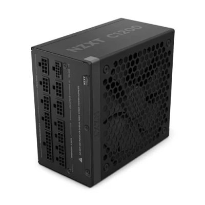 Afbeelding van NZXT C1200 Gold ATX12V v3.1, EPS12V v2.92 80 Plus 1200 Watt Modulair Actieve PFC Zero Fan Mode FDB zwart