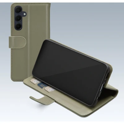 Afbeelding van Mobilize Premium Gelly Wallet Book Case Samsung Galaxy A35 5G Green
