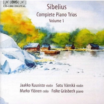 Afbeelding van Jaakko Kuusisto, Folke Gräsbeck, Marko Ylonen, Satu Vanska Sibelius: Piano Trios Vol.1 (CD)