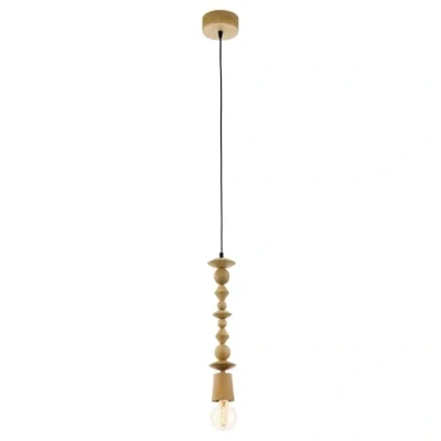 Afbeelding van EGLO Vintage Avoltri Hanglamp 1 Lichts Eiken