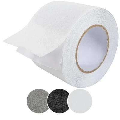 Afbeelding van ANRO Zelfklevende antisliptape Voor traptreden PVC binnen en buiten Semi transparant 10 cm x m