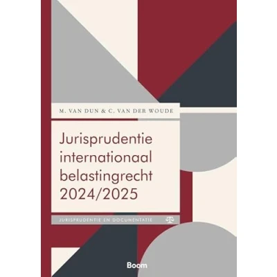 Afbeelding van Boom fiscale studieboeken Jurisprudentie internationaal belastingrecht 2024/2025