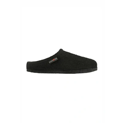 Afbeelding van Haflinger Pantoffels, Dames, Maat: 45, Graphit Wol