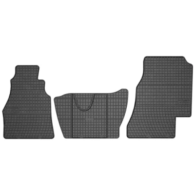 Afbeelding van M MOTOS Rubberen vloermat voor Mercedes Sprinter W903 1995 2006. Verbeter je reiscomfort met de zwarte antislip automat alle weersomstandigheden, bescherming tegen vuil