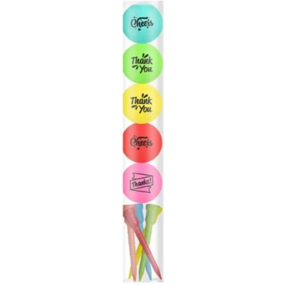 Afbeelding van Golfballen Gift 5 Thank You Set Inclusief Tees