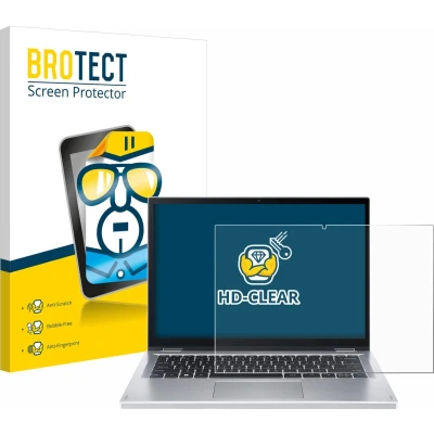 Afbeelding van BROTECT Screenprotector voor Acer Aspire 3 Spin A3SP14 Folie Beschermfolie transparant