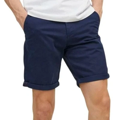 Image de short bermuda Jack and jones Bowie navy bleu marine / nuit Taille : S