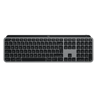 Afbeelding van Logitech MX Keys f/ Mac toetsenbord RF draadloos + Bluetooth QWERTZ Duits Grijs