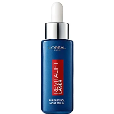 Afbeelding van L&#039;Oréal Paris, Gezichtsserum, Revitalift Filler Retinol Night Serum 30 ml (30 ml)