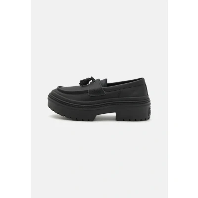 Afbeelding van Converse Chuck Taylor ALL STAR Lugged HEEL Plateaupumps, Dames, Maat: 41, Black Leer