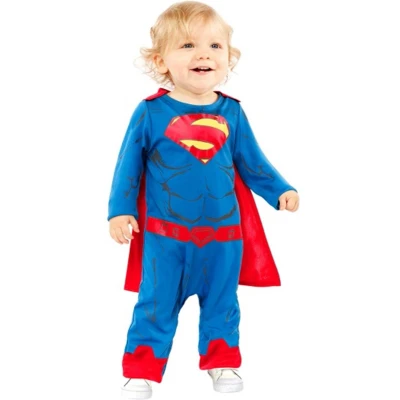 Afbeelding van amscan 9906715 Warner Bros Superman kostuum 2 3 jaar kinderen uniseks blauw