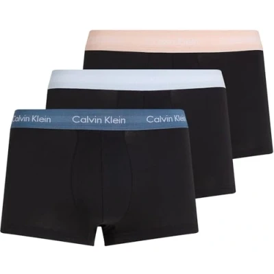 Afbeelding van Calvin Klein Underwear LOW RISE Trunk 3 PACK Onderbroeken, Heren, Maat: XL, Black