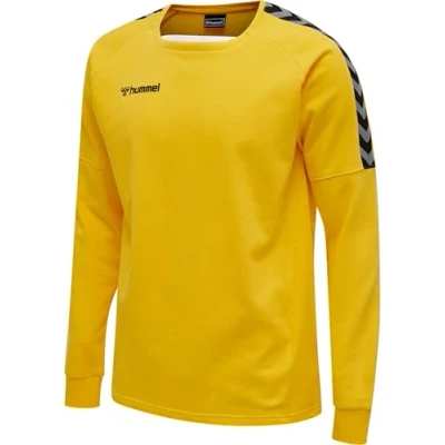Afbeelding van Hummel Hmlauthentic Sweater, Heren, Maat: XXL, Sports yellow