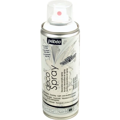 Afbeelding van Gesso wit deklaag 200 ml décospray Pébéo