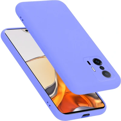 Afbeelding van Cadorabo Hoesje geschikt voor Xiaomi 11T / PRO in LIQUID LICHT PAARS Beschermhoes gemaakt van flexibel TPU silicone Case Cover
