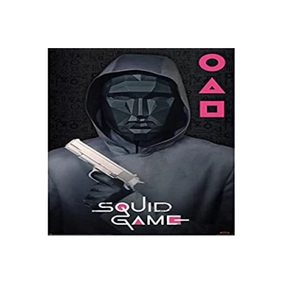 Afbeelding van SQUID GAME Mask Man Poster 61x91cm