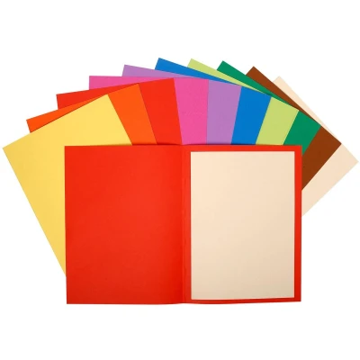 Afbeelding van Exacompta 160012E 5x Pt 100 chemises FLASH 220 rouge