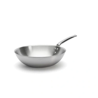 Afbeelding van De Buyer Alchimy Wokpan Ø 32cm Rvs
