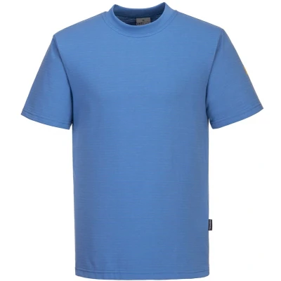 Afbeelding van Antistatisch ESD T Shirt maat XXS, Hamilton Blue