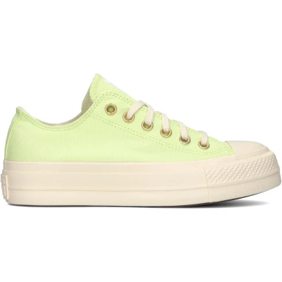 Afbeelding van Converse Chuck Taylor ALL STAR LIFT Sneakers laag, Dames, Maat: 42.5, Citron this/natural ivory Textiel
