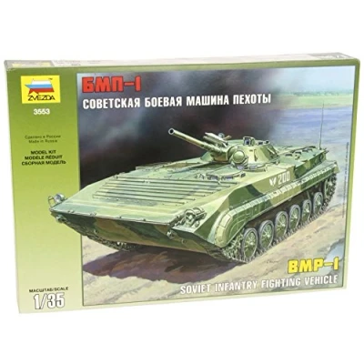 Afbeelding van 1:35 Zvezda 3553 Soviet Ifantry Fighting Vehicle BMP 1 Plastic Modelbouwpakket
