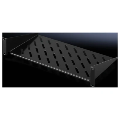 Afbeelding van Rittal 5501.615 19 inch Apparaatbodem voor patchkast 2 HE Vast inbouw Geschikt kastdiepte: vanaf 300 mm Zwart