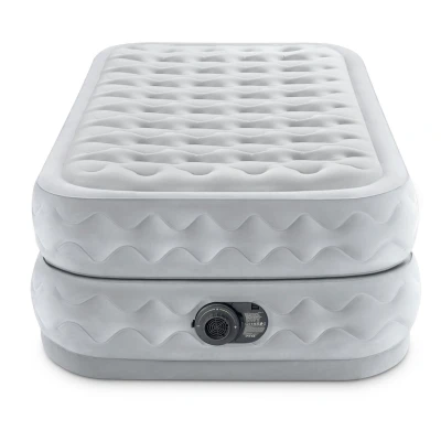 Afbeelding van Intex Twin Supreme Air Flow Luchtbed met ingebouwde pomp 191x99x51 cm