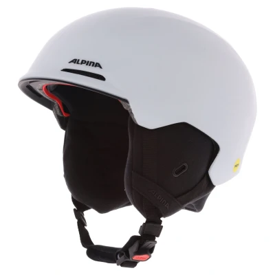 Afbeelding van Alpina Kroon Mips Skihelm 2023 White Matt Maat: 51 54 cm