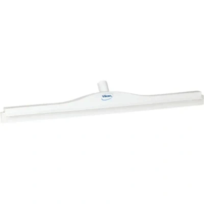 Afbeelding van Vikan Vloertrekkers Met Vaste Nek Full Colour Hygiëne Vloertrekker Polypropyleen En Tpe Rubber 70cm Breed Wit