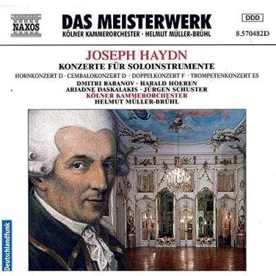 Afbeelding van Cologne Chamber Orchestra, Helmut Müller Brühl Trumpet Concerto/Horn Concerto (CD)