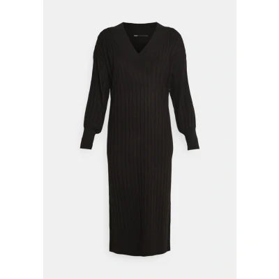 Afbeelding van ONLY Tessa Gebreide jurk, Dames, Maat: XS, Black