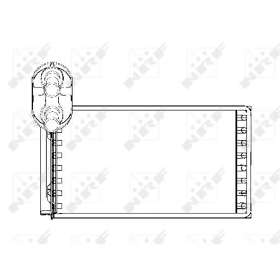 Afbeelding van Kachelradiateur, interieurverwarming NRF 53550
