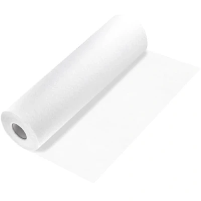 Afbeelding van 100%Mosel Vlies tafelloper in wit (30 cm x 25 m), decoratief tafelkleed voor verjaardagen, bruiloften en speciale gelegenheden