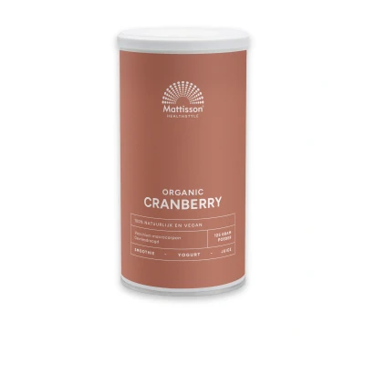 Afbeelding van Mattisson Cranberry poeder Biologisch 125g