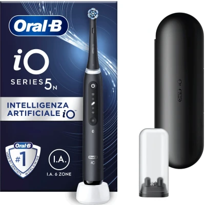 Afbeelding van Oral B iO Series 5 Volwassene Vibrerende tandenborstel Zwart