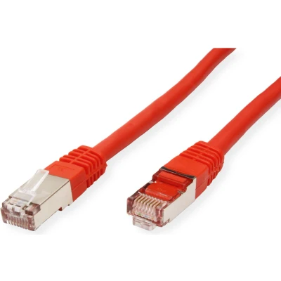 Afbeelding van VALUE Patchkabel Cat.6 (Class E) S/FTP (PiMF), rood, 1,5 m