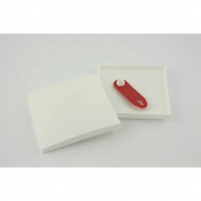 Afbeelding van Attema Plafondplaat Sierafdekplaat Vierkant 11 x cm Wit