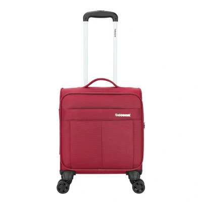 Afbeelding van Decent D Upright Underseater Trolley 42cm red Zachte koffer