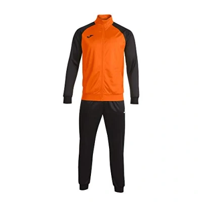 Afbeelding van Joma Academy IV Trainingspak, uniseks, volwassenen, oranje/zwart, 3XL